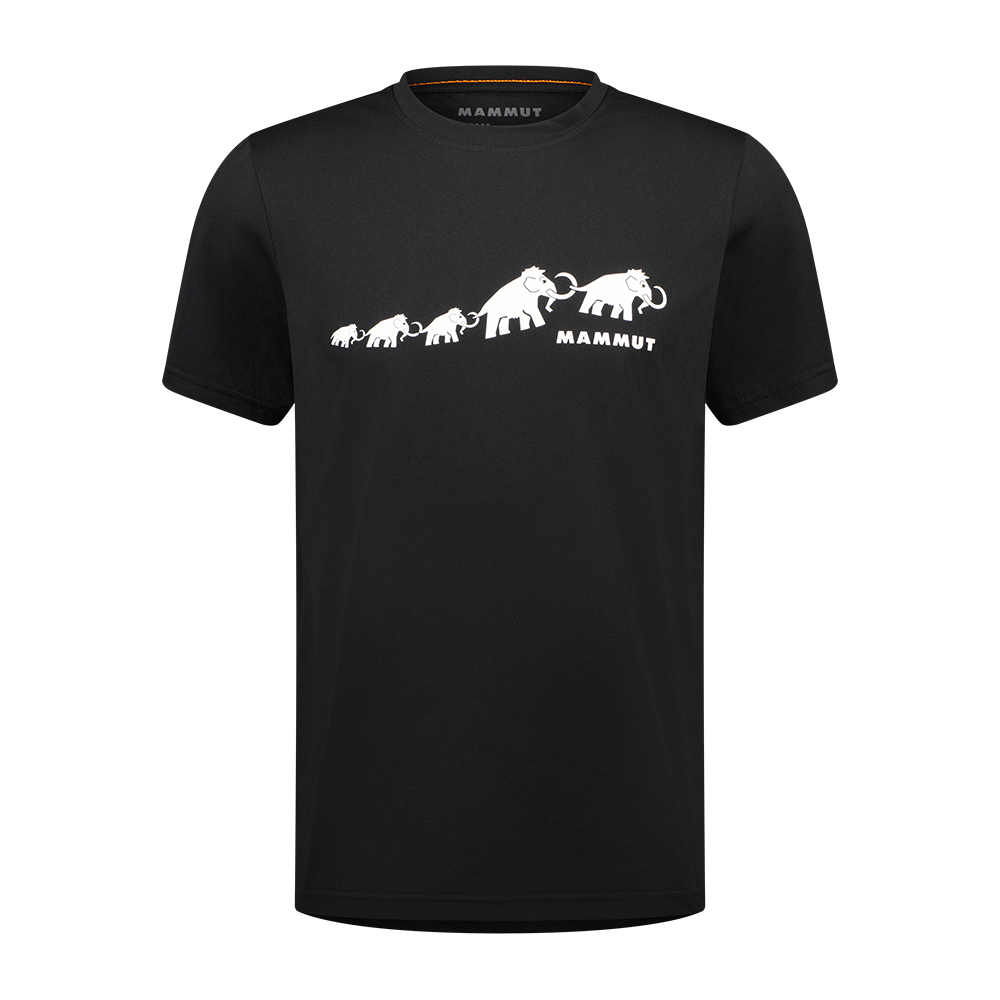 M11F5TR007 MAMMUT QD Logo Print T-Shirt AF Men Black