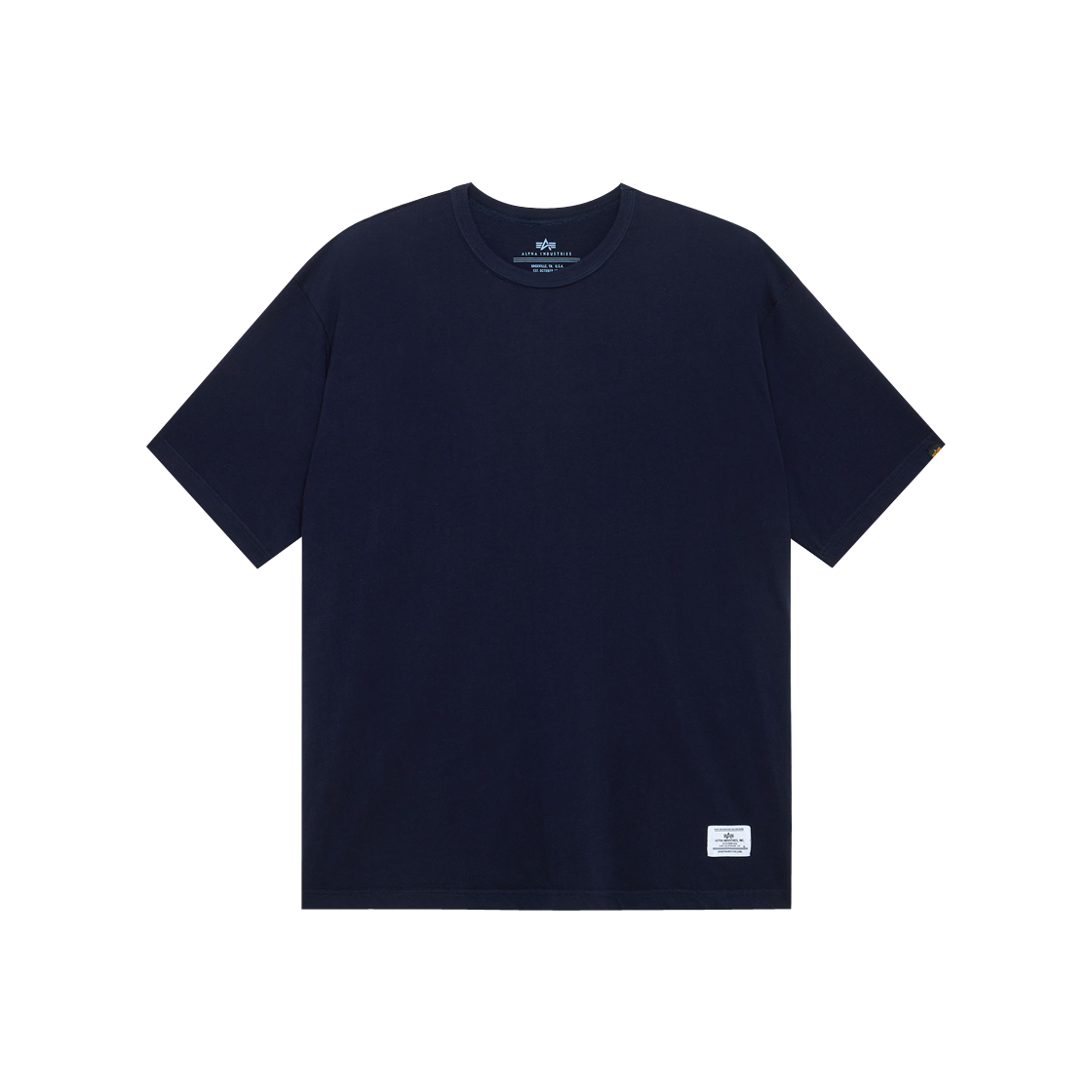 알파 인더스트리 릴랙스드 알파 엔젤스 티셔츠 레플리카 블루(ALPHA INDUSTRIES Relaxed Alpha Angels Tee Replica Blue) - 2