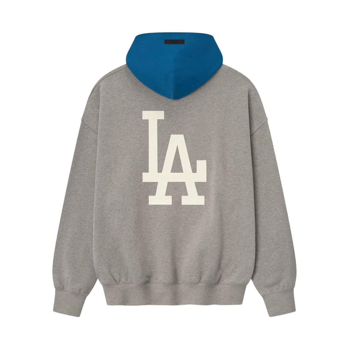 에센셜 x MLB 로스앤젤레스 다저스 스포츠 후드 콘크리트 헤더 블루 사파이어 - 25FW(Essentials x MLB Los Angeles Dodgers Sport Hoodie Concrete Heather Blue Sapphire - 25FW) - 2