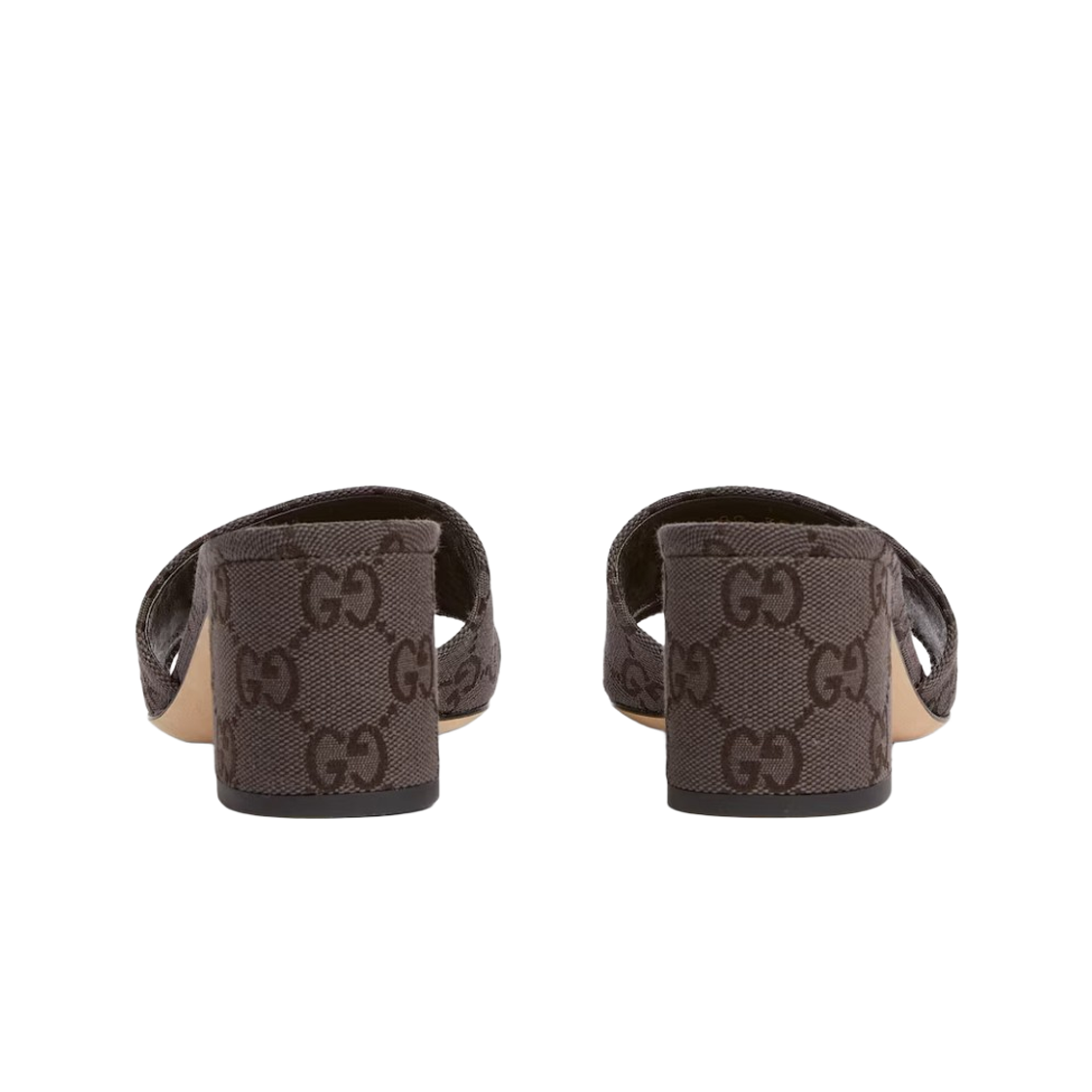 (W) 구찌 홀스빗 슬라이드 샌들 다크 브라운((W) Gucci Horsebit Slide Sandals Dark Brown) - 3