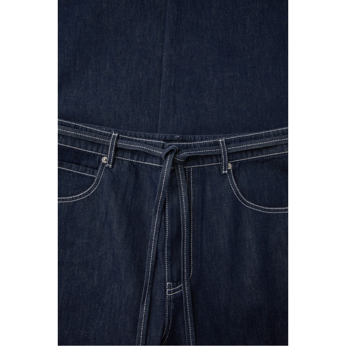 이로 주노 스트링 데님 팬츠 블루(IRO Junoh String Denim Pants Blue) - 5