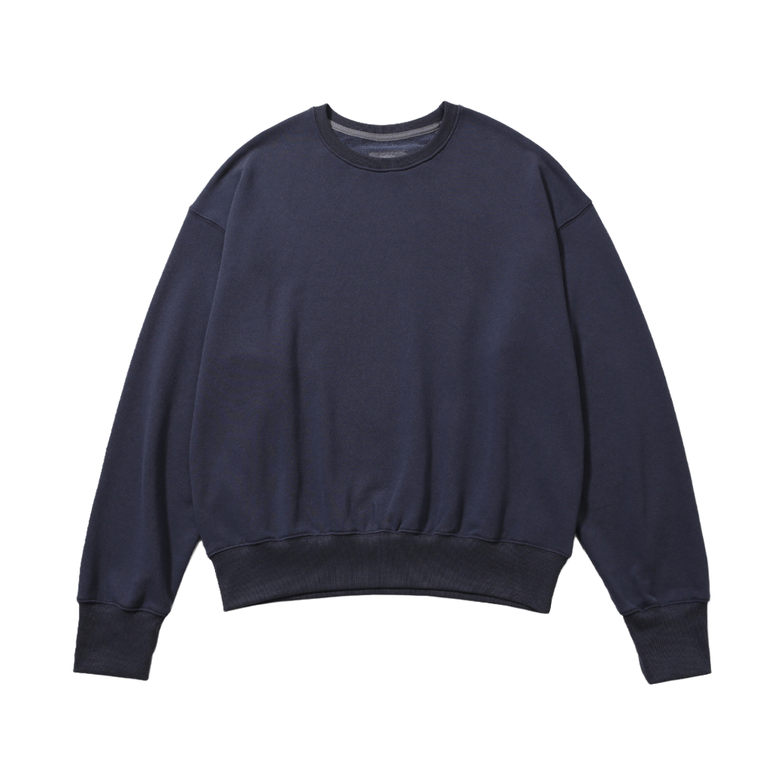 발루트 빈티지 롱립 스웻셔츠 네이비 피그먼트