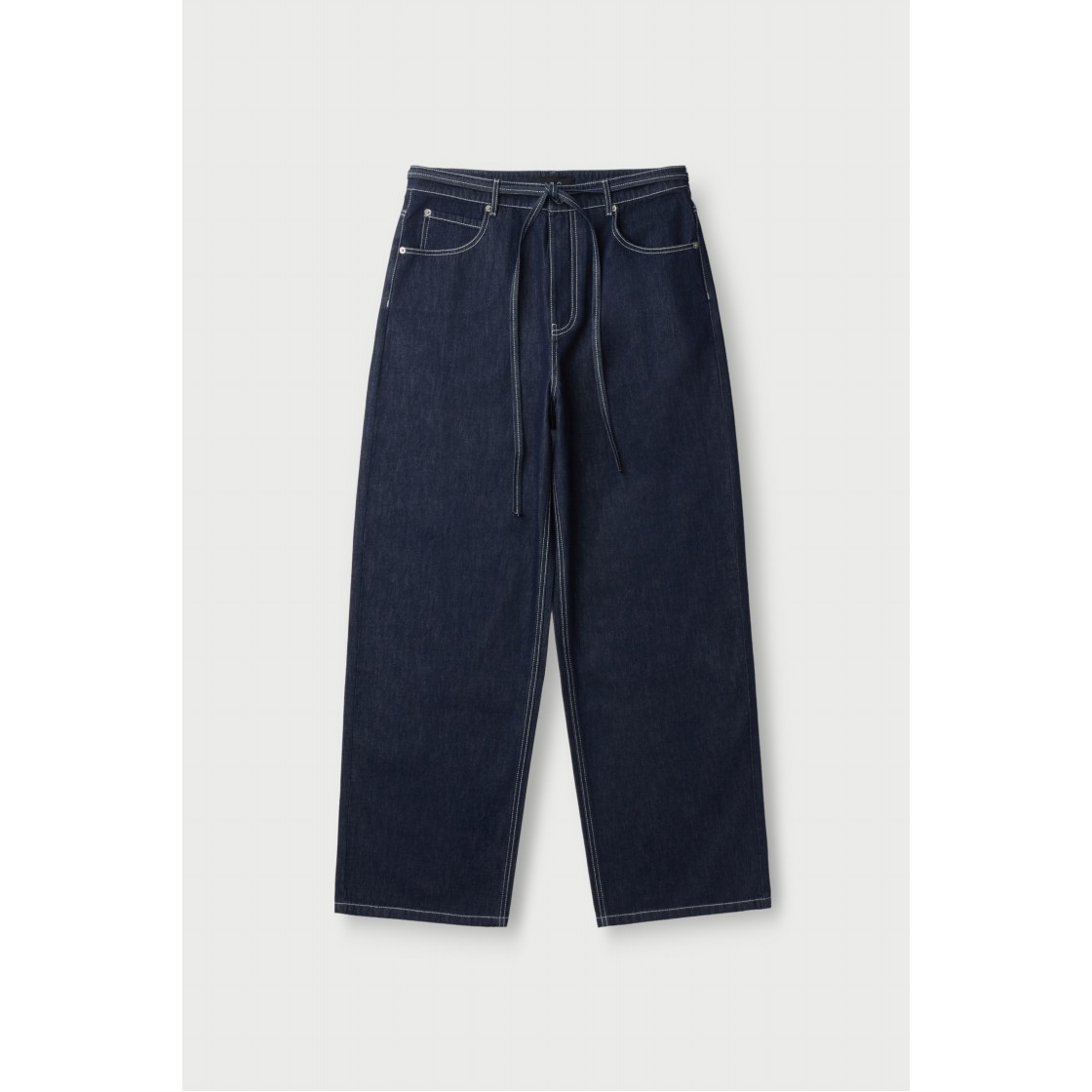 이로 주노 스트링 데님 팬츠 블루(IRO Junoh String Denim Pants Blue) - 2
