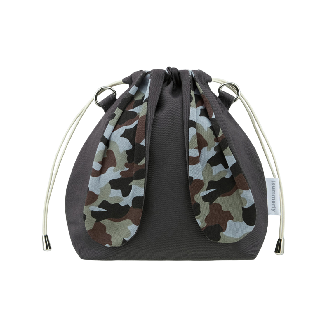 아이썸머리 버니백 차콜 블루 카모(Isummerly Bunny Bag Blue Camo) - 1