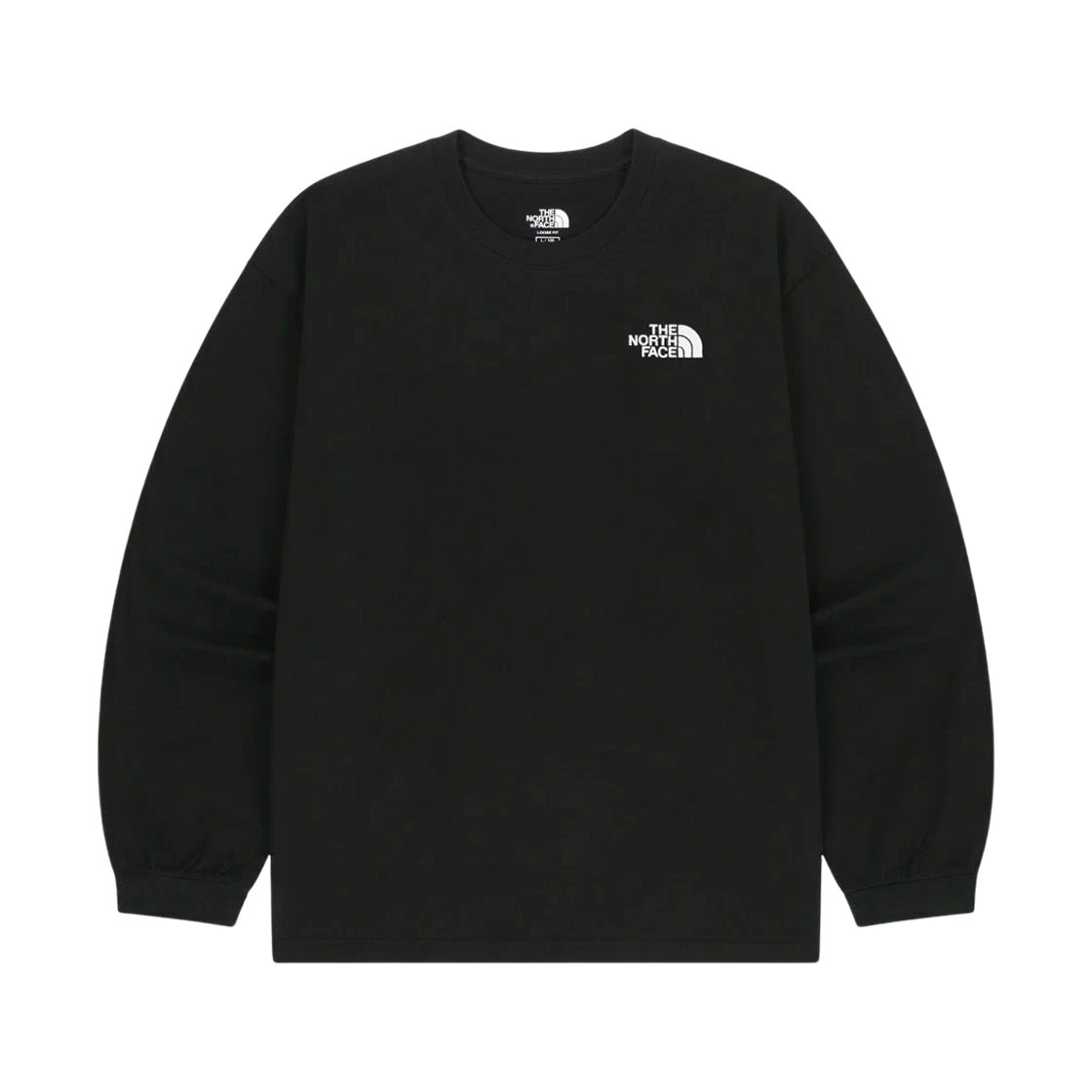 The North Face The North Face White Label Essential L/S R/T-Shirt Black - 26SS · 090(S)