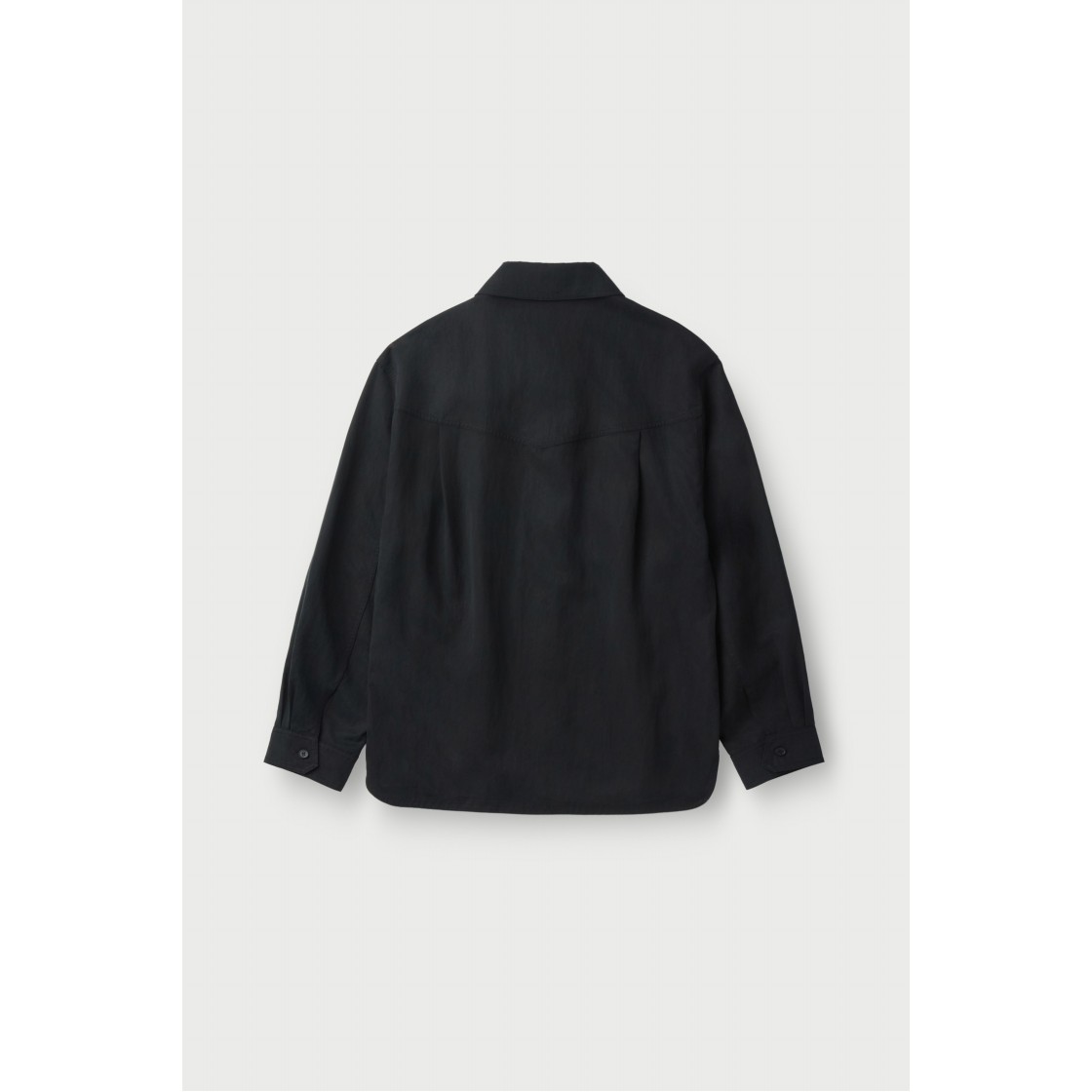 이로 텔리스 플루이드 유틸리티 셔츠 블랙(IRO Thelis Fluid Utility Shirt Black) - 3