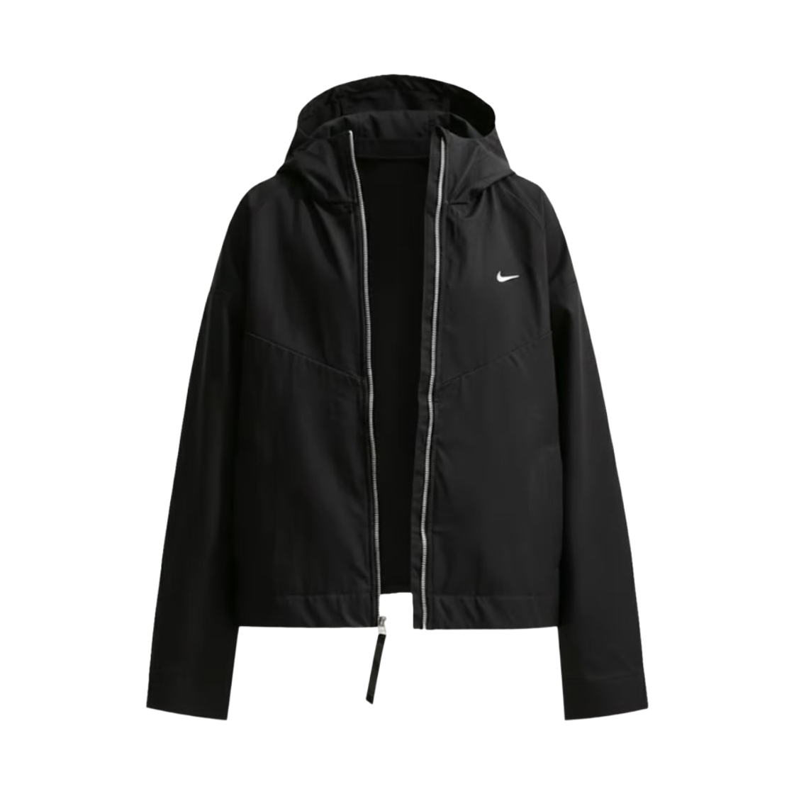 IF5894-010 (W) Nike NSW Oversized Rain Jacket Black Sail (IF5894-010)