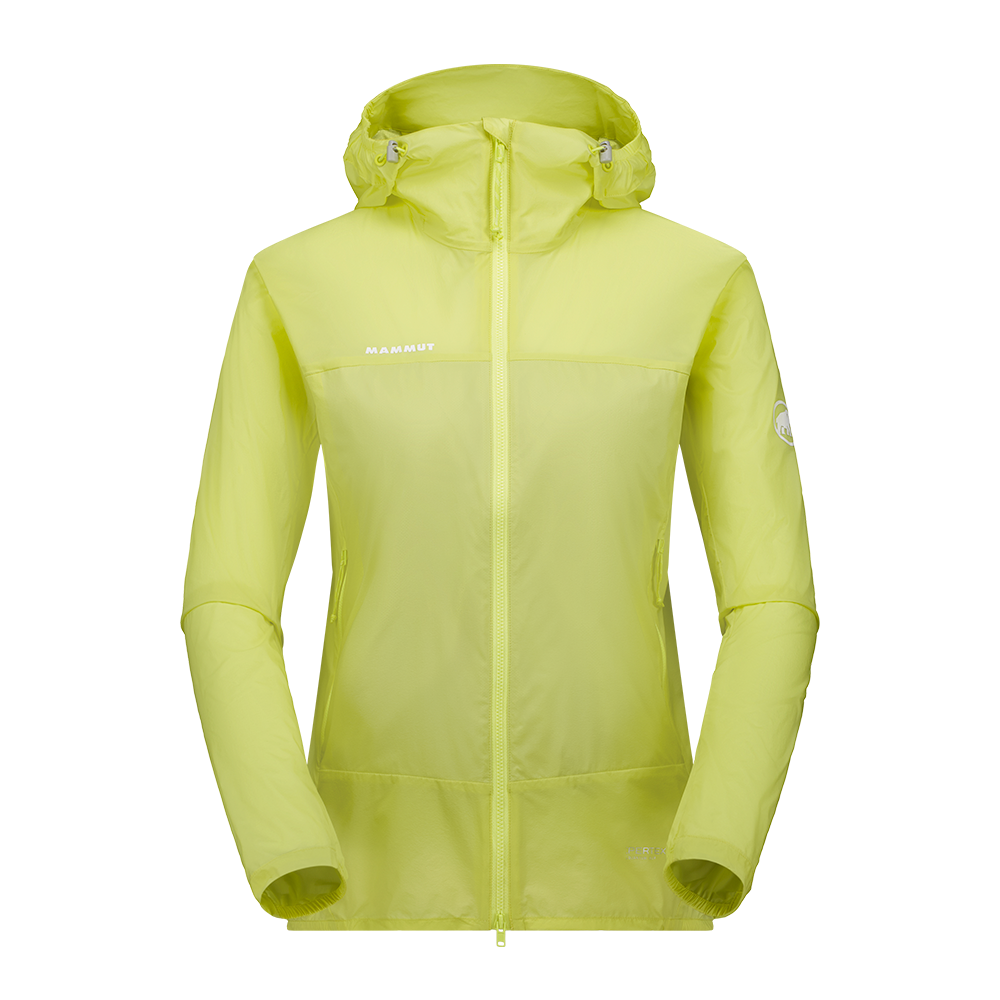 마무트 메론 울트라 라이트 윈드브레이커 후디드 자켓 AF 우먼 옐로우(MAMMUT Meron UL WB Hooded Jacket AF Women Yellow)