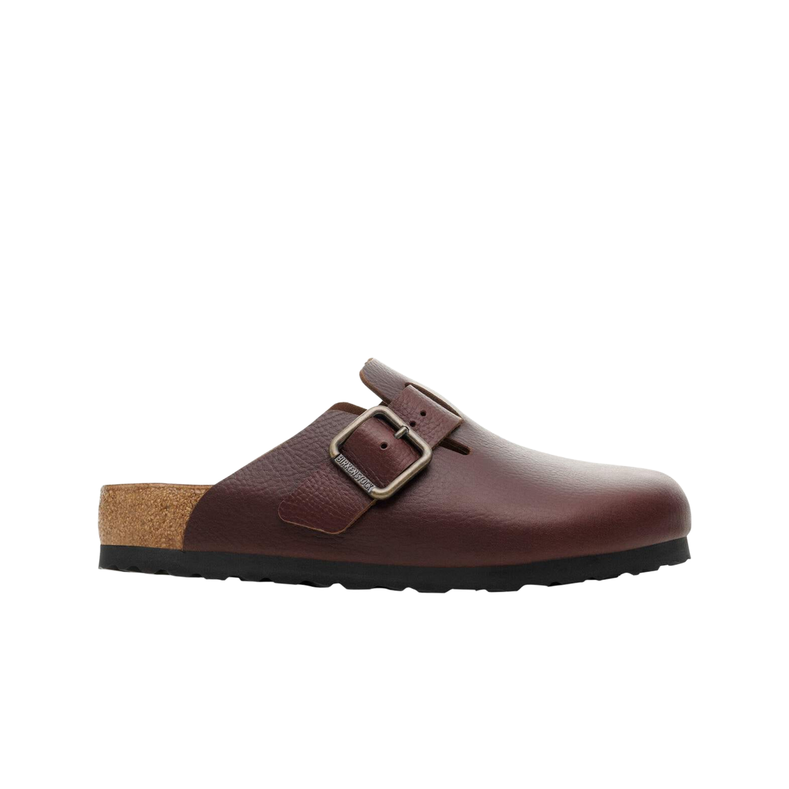 1030712 Birkenstock Boston WB Natural Leather Vintage Wood Roast - Narrow