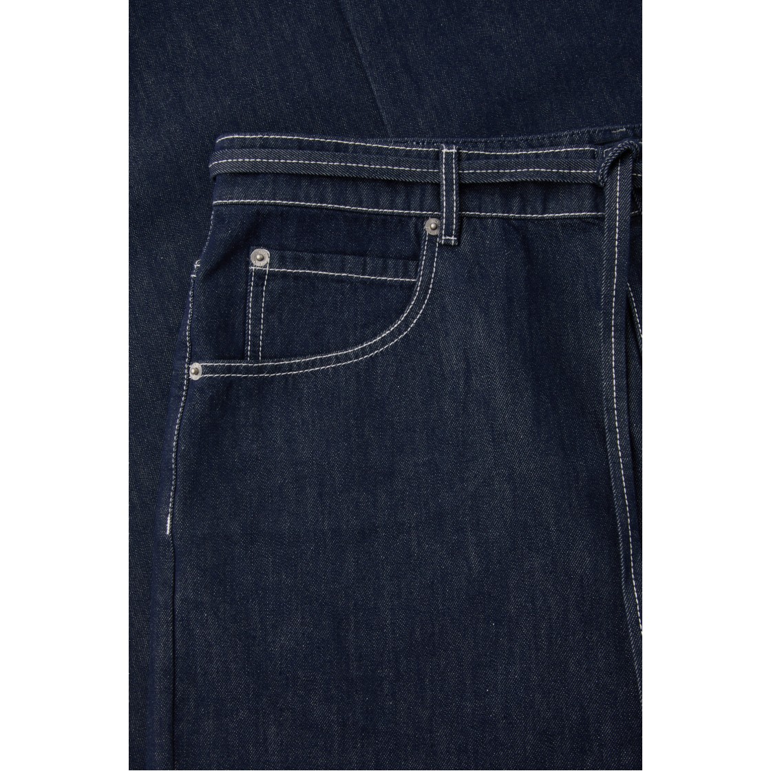 이로 주노 스트링 데님 팬츠 블루(IRO Junoh String Denim Pants Blue) - 6