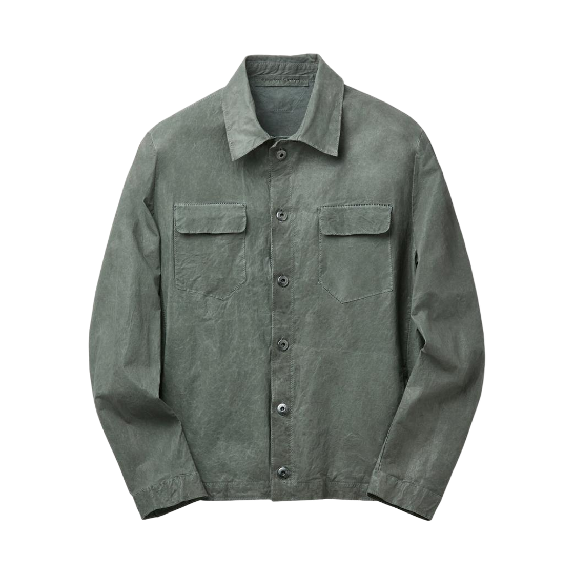 시리즈 살바토레 산토로 셔츠 레더 자켓 민트(SERIES Salvatore Santoro Shirt Leather Jacket Mint)