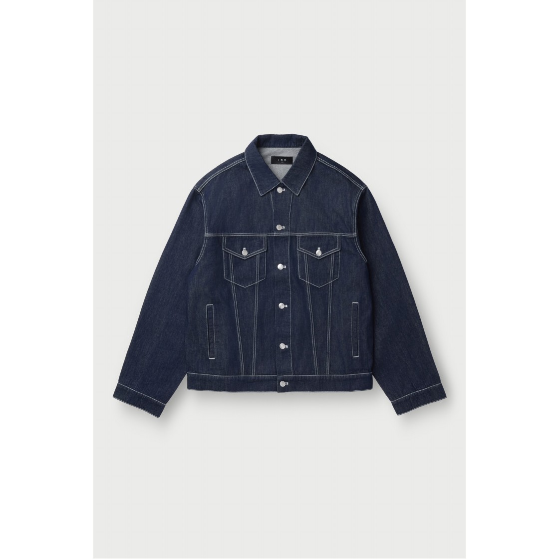 이로 제이와이엠 데님 트러커 자켓 블루(IRO Jyam Denim Trucker Jacket Blue) - 2