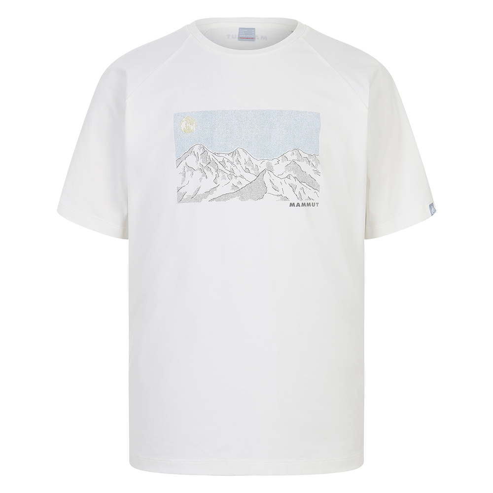 마무트 마운틴 뷰 티셔츠 화이트(MAMMUT Mountain View T-shirt White)