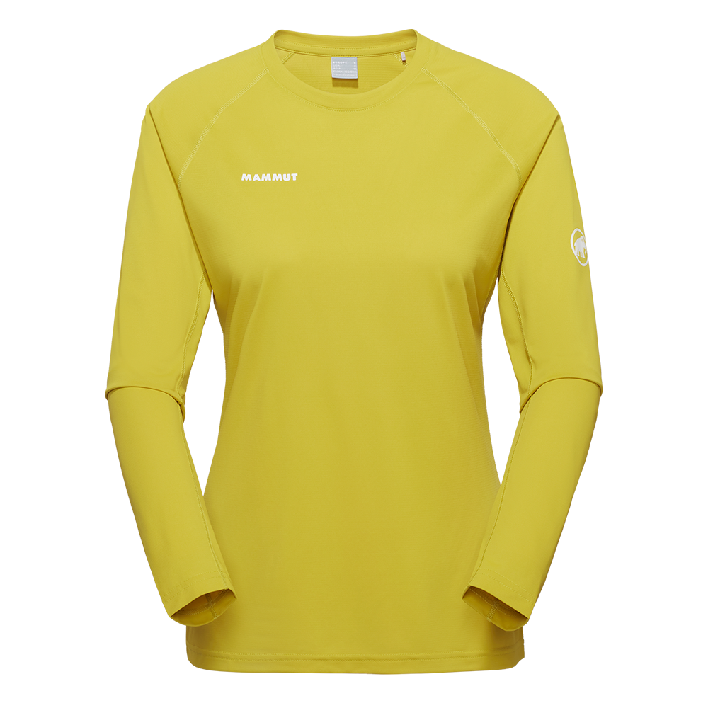 마무트 듀칸 퍼스트 레이어 롱슬리브 AF 우먼 옐로우(MAMMUT Ducan FL Longsleeve AF Women Yellow) - 1