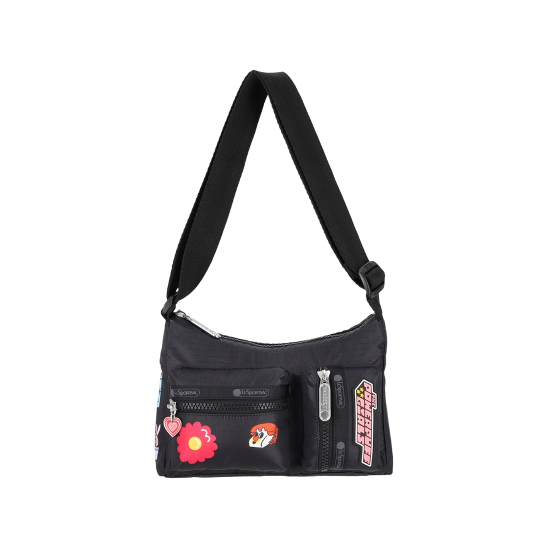 레스포색 파워퍼프걸 스몰 숄더 카고 스몰 호보백(Lesportsac PPG Cargo Small Hobo) - 3