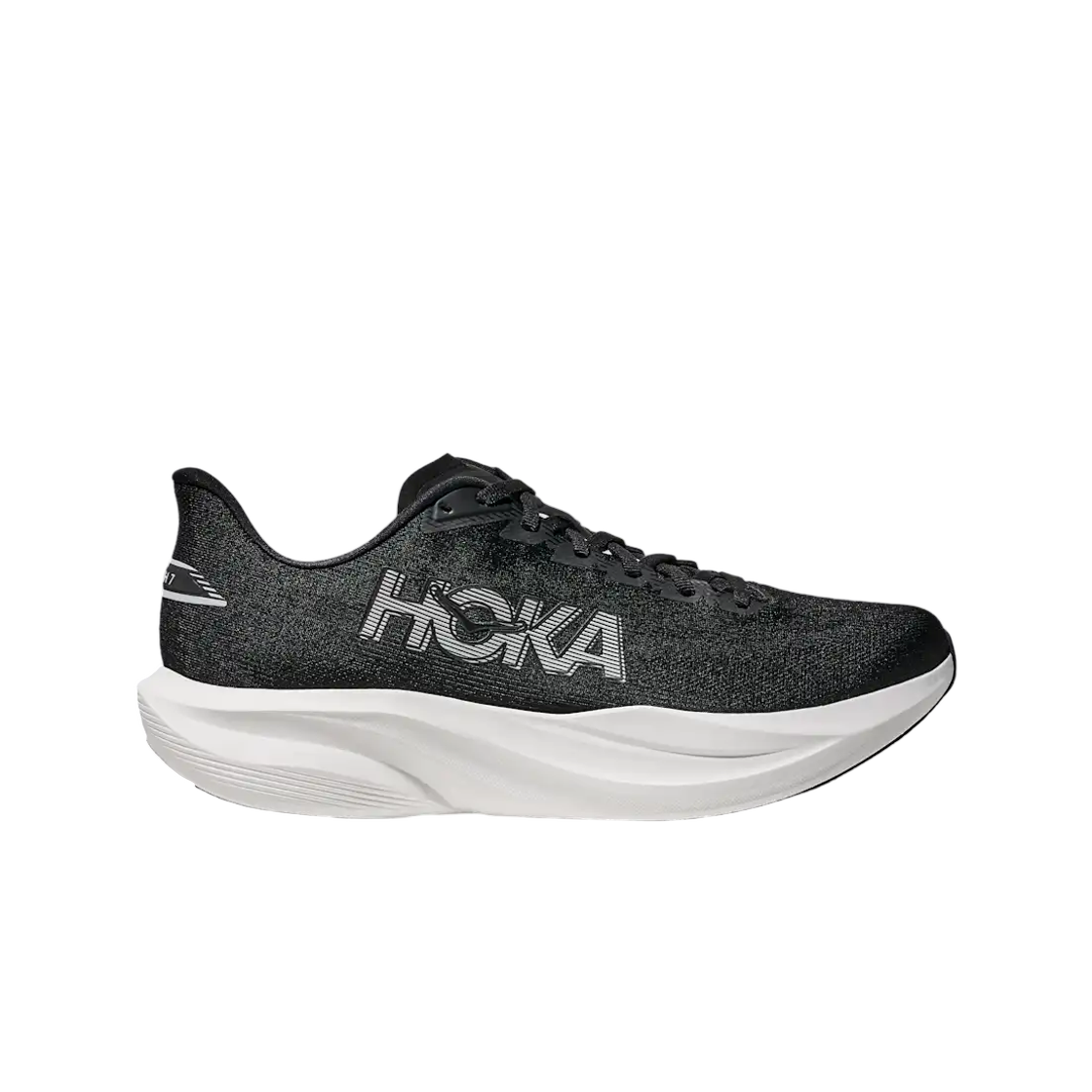 (W) 호카 마하 7 블랙 화이트((W) Hoka Mach 7 Black White) - 1