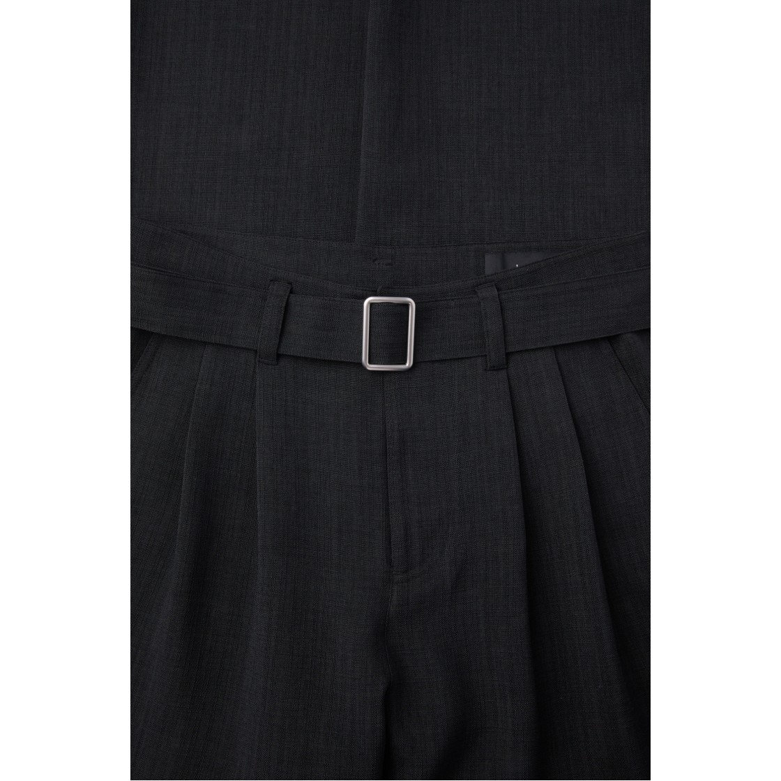 이로 헤르만 셋업 벨티드 슬랙스 블랙(IRO Hermann Belted Set-Up Slacks Black) - 4