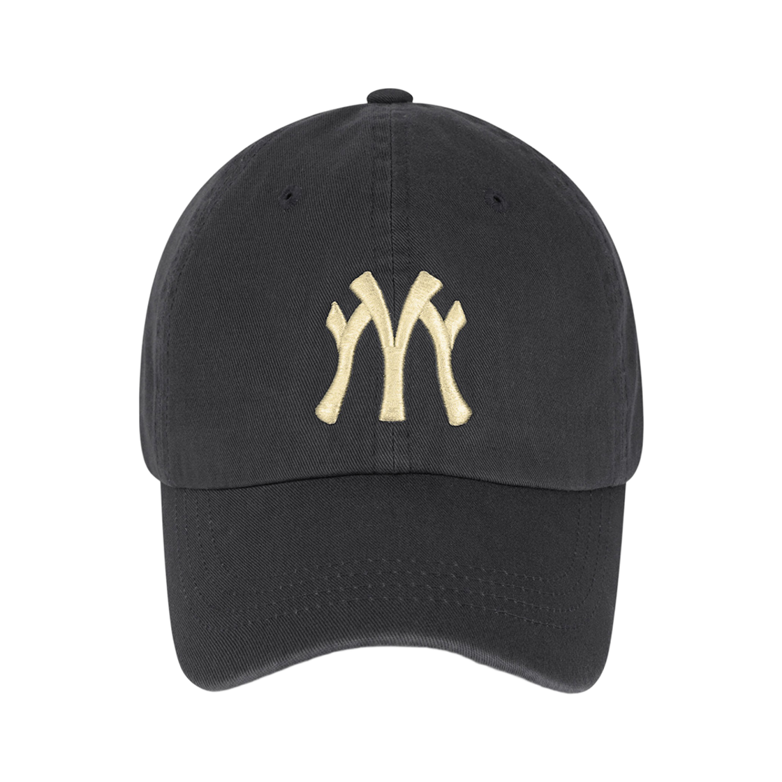 베루툼 VRM 심볼 로고 바이오 워싱 캡 차콜(VERUTUM BC238B VRM Symbol Logo Bio Washing Cap Charcoal) - 2