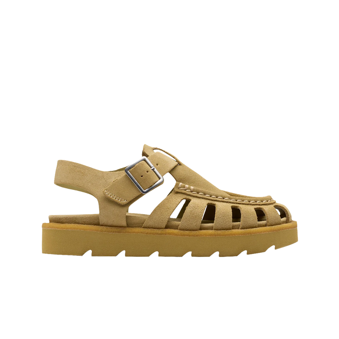 클락스 우먼 메어 버클 다크 메이플 스웨이드 - 26SS(Clarks Women Meare Buckle Drk Maple Sde - 26SS) - 1