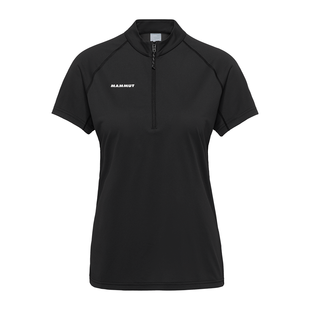 마무트 듀칸 퍼스트 레이어 하프집업 티셔츠 AF 우먼 블랙(MAMMUT Ducan FL Half Zip T-Shirt AF Women Black)