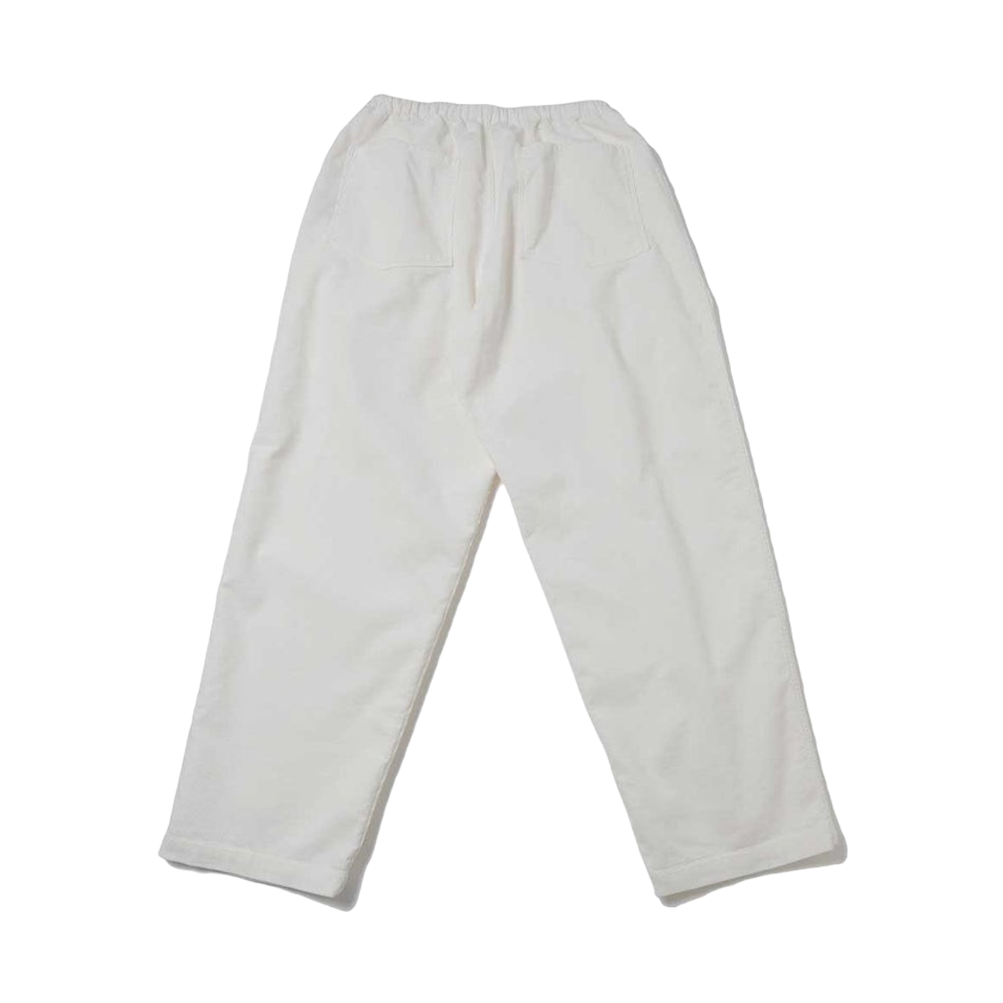 코모리 코듀로이 드로우스트링 팬츠 화이트 - 26SS(Comoli Corduroy Drawstring Pants White - 26SS) - 2