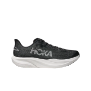 (W) Hoka Mach 7 Black White - Wide