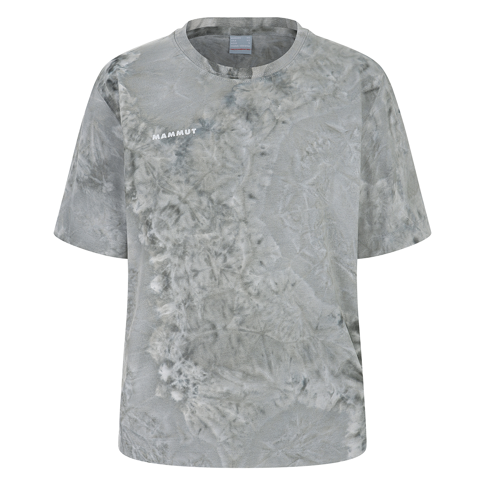 마무트 타이다이 그라나이트 티셔츠 우먼 블랙(MAMMUT Tye-Dye Garantie T-Shirt Women Black)