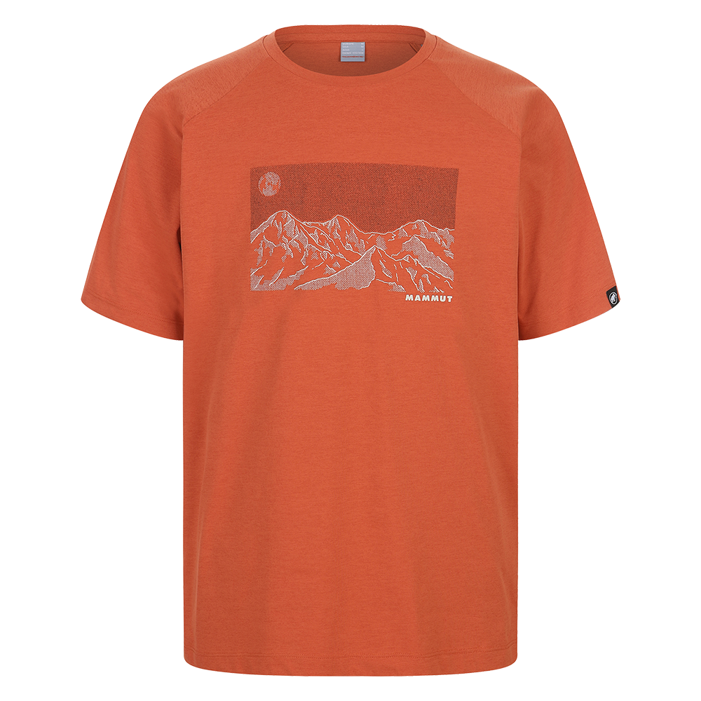 마무트 마운틴 뷰 티셔츠 레드(MAMMUT Mountain View T-shirt Red)