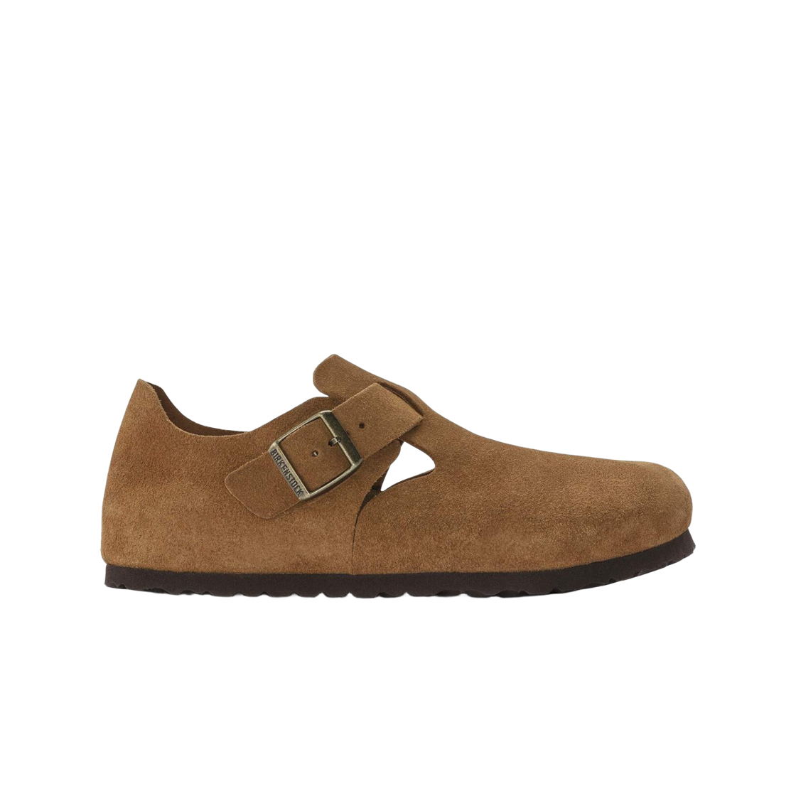 1023650 Birkenstock London Suede Leather Mink - Narrow
