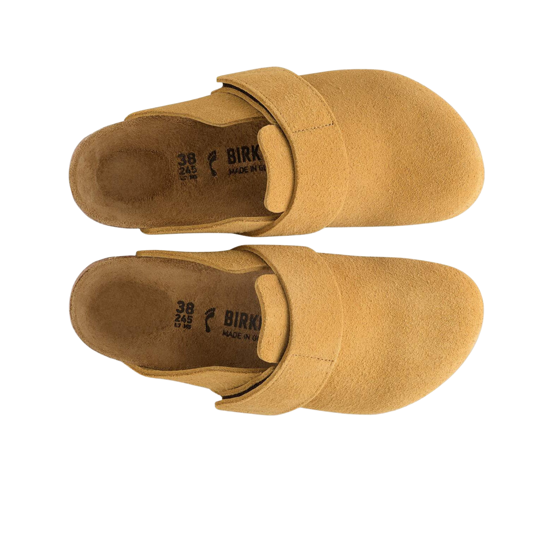 버켄스탁 로마 스웨이드 레더 코크 브라운 - 내로우(Birkenstock Loma Suede Leather Cork Brown - Narrow) - 2