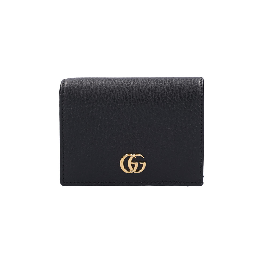 구찌 456126 GG 마몽 카드 케이스 레더 블랙(Gucci GG Marmont Leather Card Case - Black)