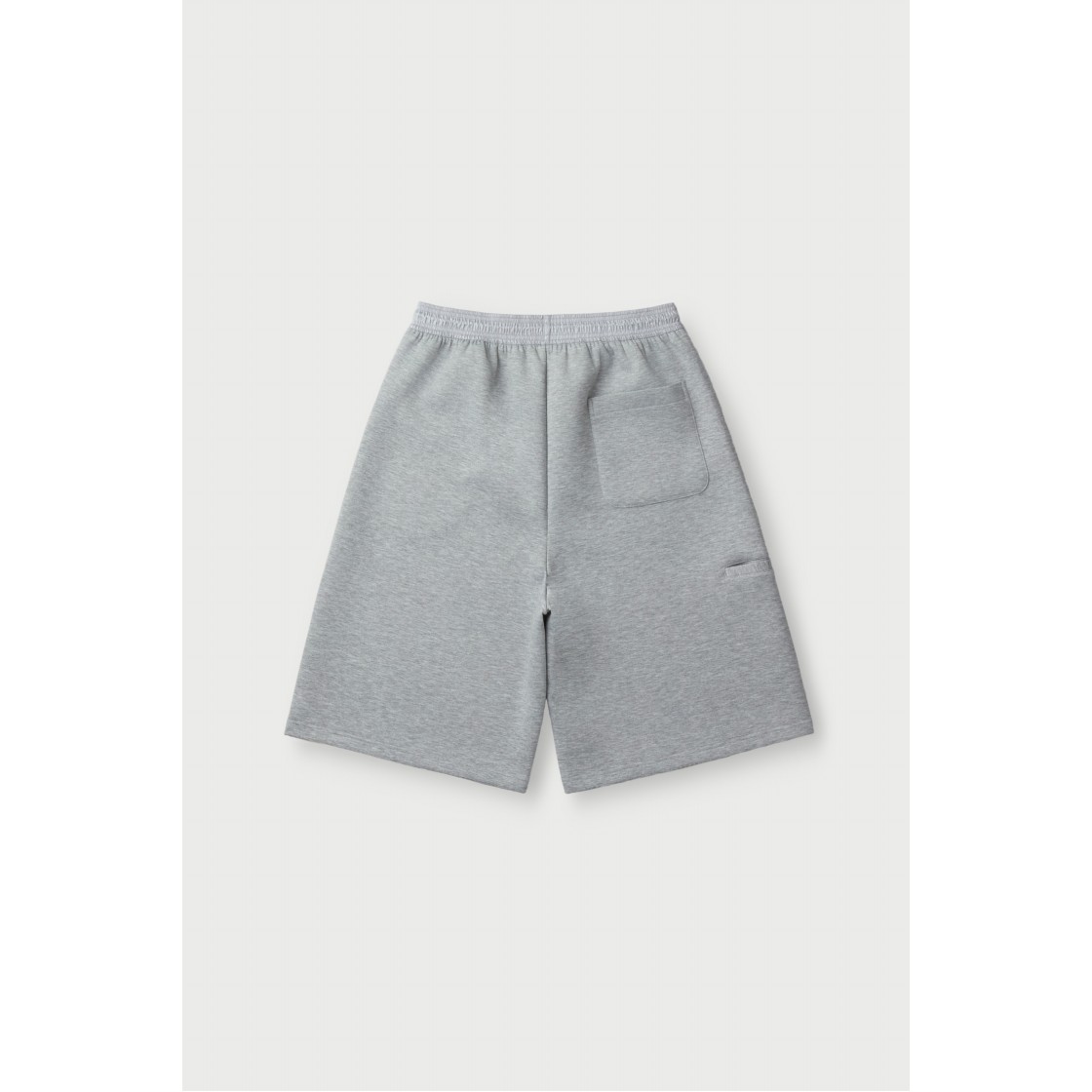 이로 비브리오 밴딩 배색 롱 버뮤다 쇼츠 그레이(IRO Vibrio Banding Color-Block Long Bermuda Shorts Gray) - 3