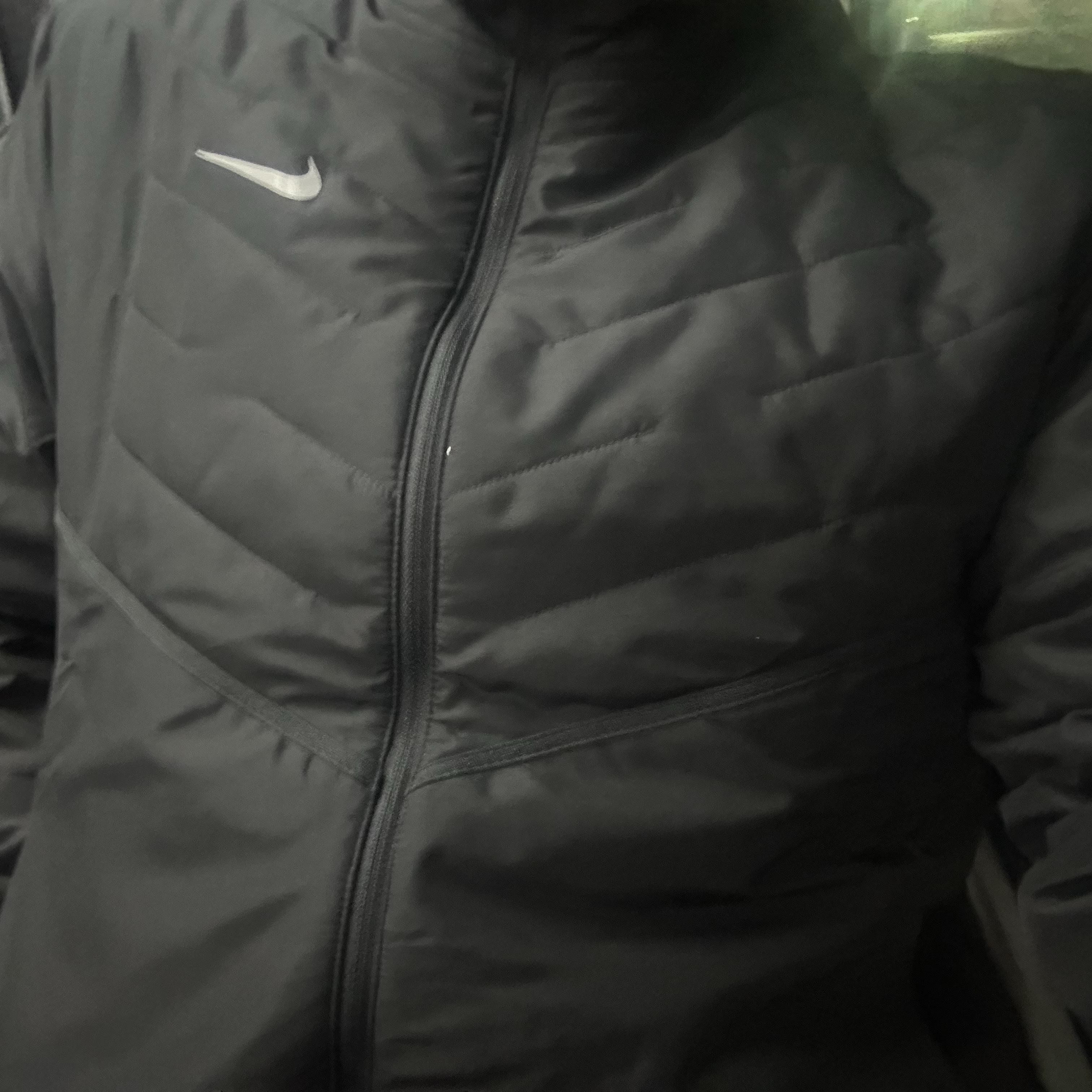 Nike Therma-Fit Repel Synthetic Fill Running Jacket Black - Asia 착용 스타일