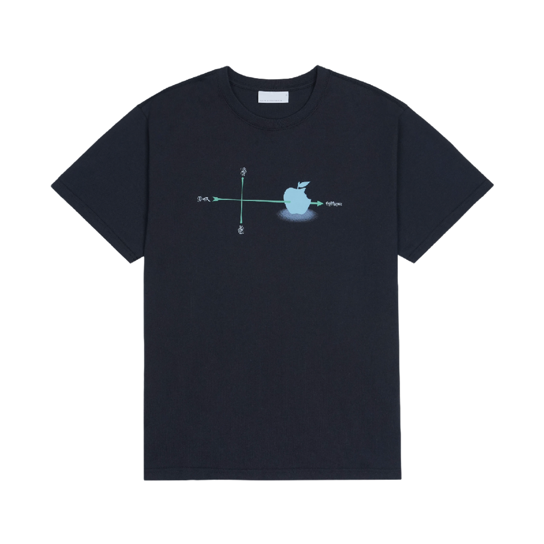 산산기어 피어스 티셔츠 네이비(Sansan Gear Pierce T-Shirt Navy)
