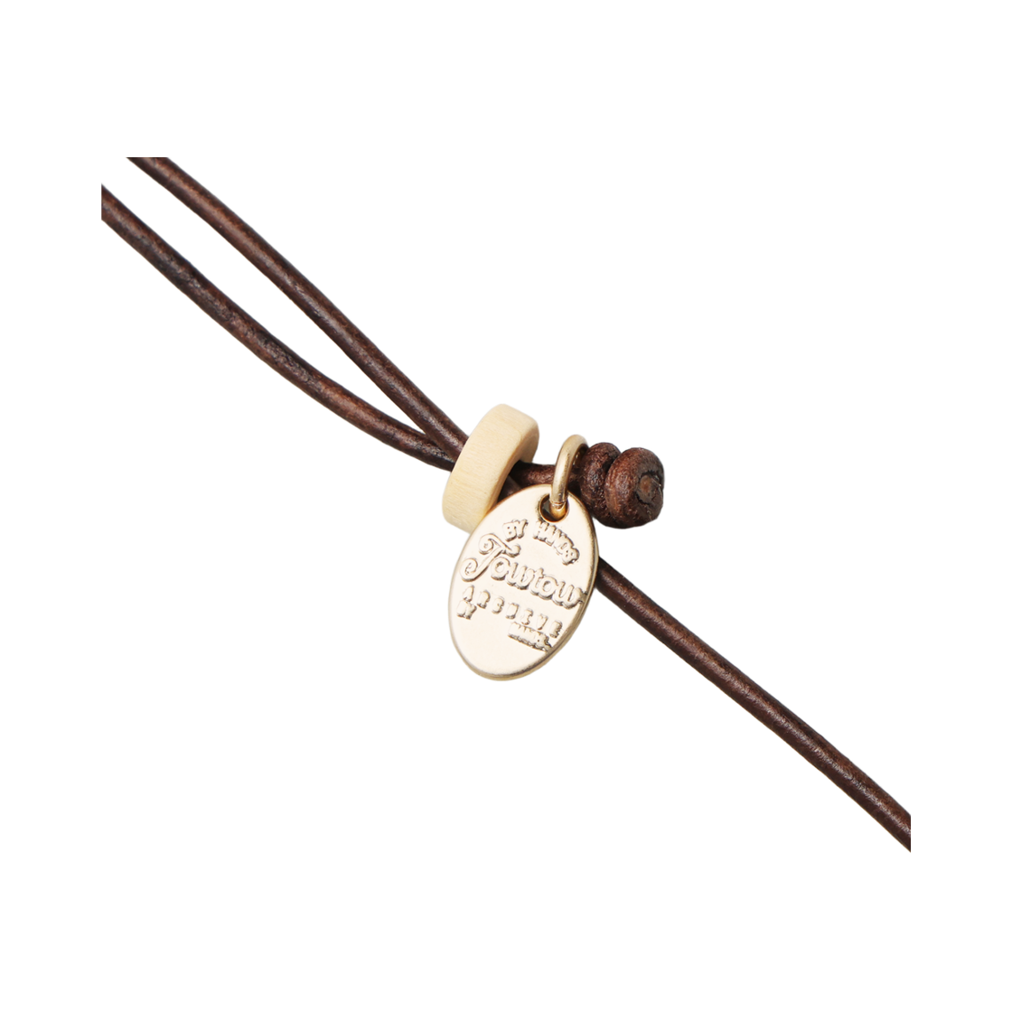 토우토우아카이브 스타 에그 목걸이 브라운(TOWTOW.ARCHIVE Star Egg Necklace Brown) - 4