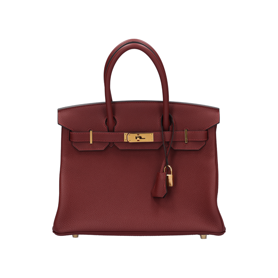에르메스 H027633CC55 벌킨 30 백 토고 루즈 하드웨어 골드 C각인(Hermes Birkin 30 Bag Togo Leather with Gold Hardware and C Stamp)