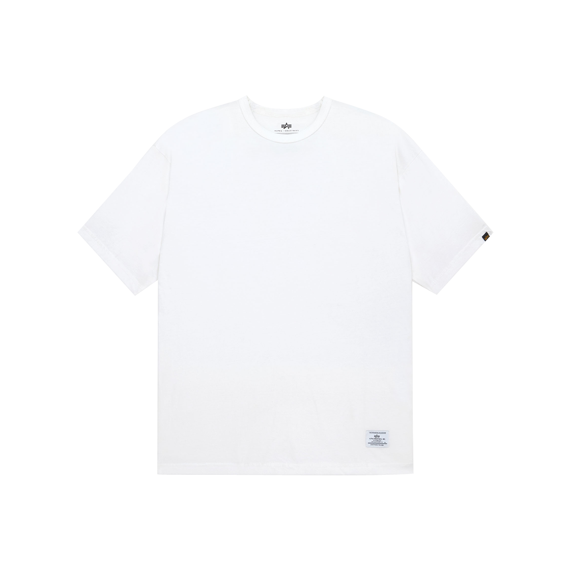 알파 인더스트리 릴랙스드 알파 엔젤스 티셔츠 화이트(ALPHA INDUSTRIES Relaxed Alpha Angels Tee White) - 2