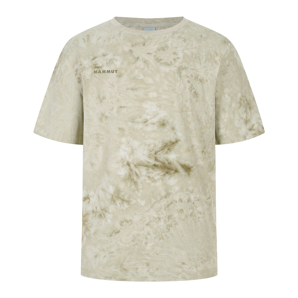 마무트 타이다이 그라나이트 티셔츠 맨 카키(MAMMUT Tye-Dye Garantie T-Shirt Men Khaki)