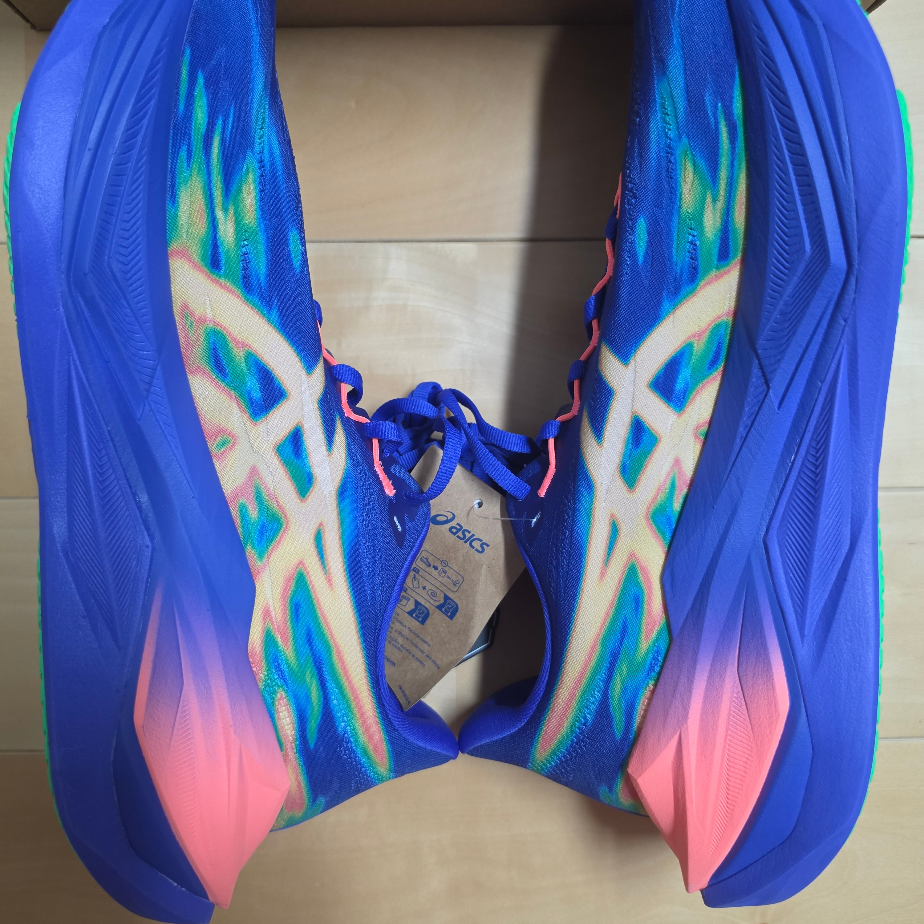 Asics Superblast 3 Cobalt Burst Light Orange 착용 스타일 - 10