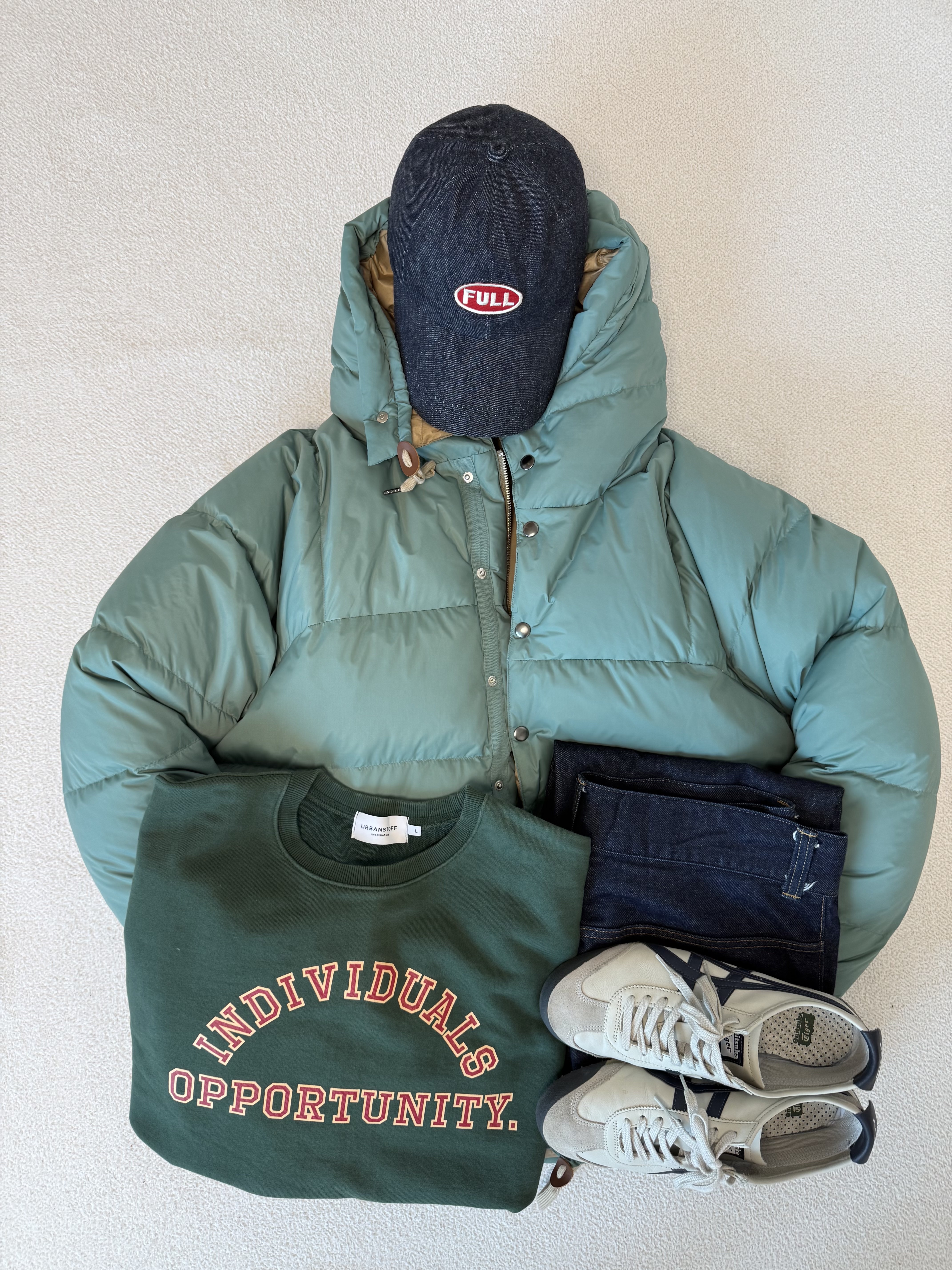 Onitsuka Tiger Mexico 66 Birch 착용 스타일 - 1