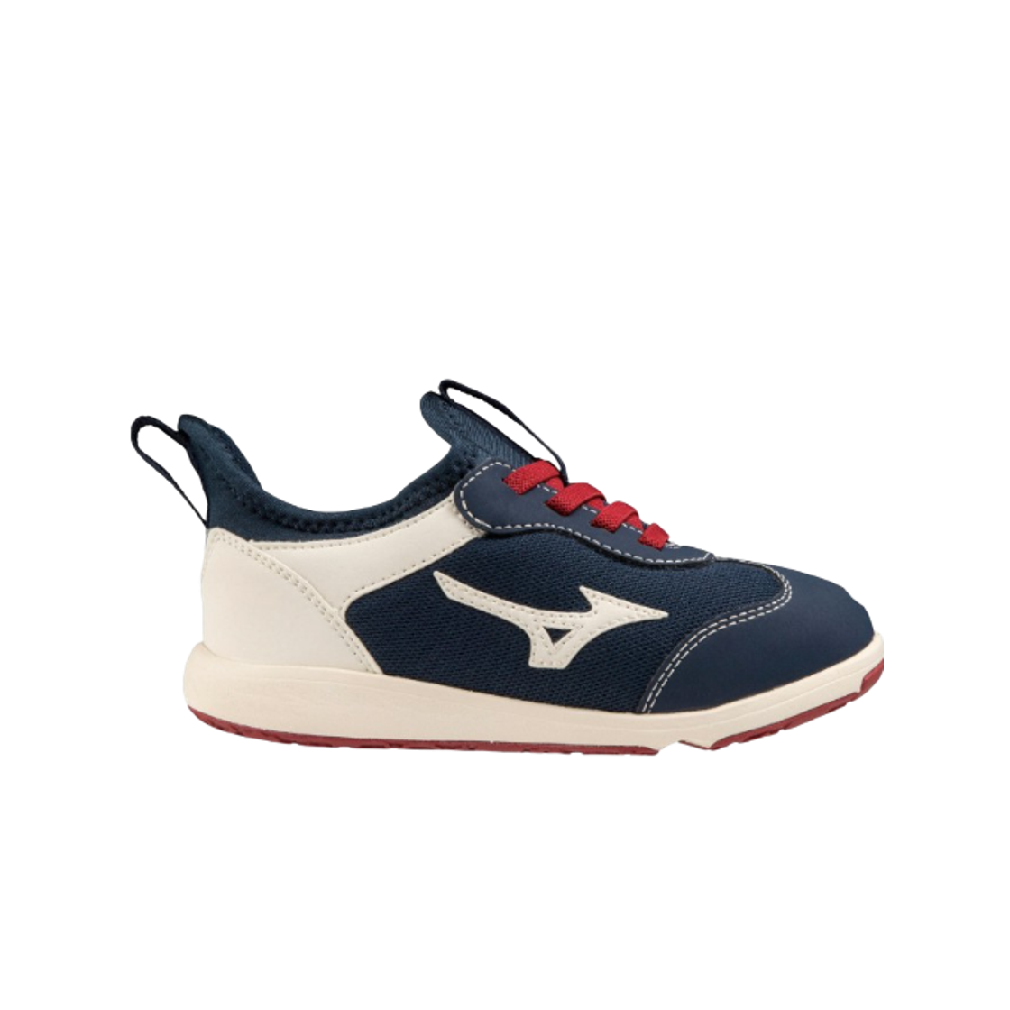 C1GD233401 (Kids) Mizuno Premore Slip-On Navy White