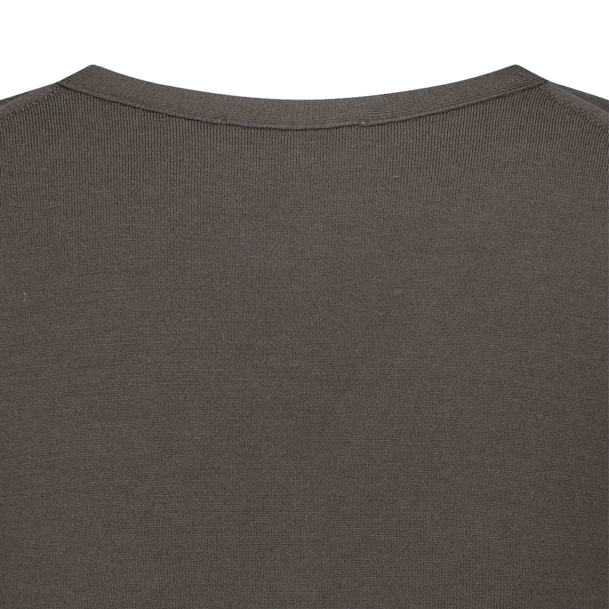 아모멘토 우먼 울 브이넥 크롭 가디건 브라운 - 26SS(Amomento Women Wool V-Neck Crop Cardigan Brown - 26SS) - 6