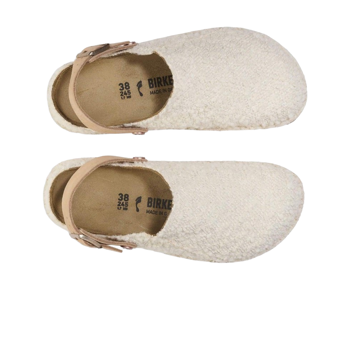 버켄스탁 루트리 프리미엄 텍스타일 에그쉘 - 내로우(Birkenstock Lutry Premium Textile Eggshell - Narrow) - 2