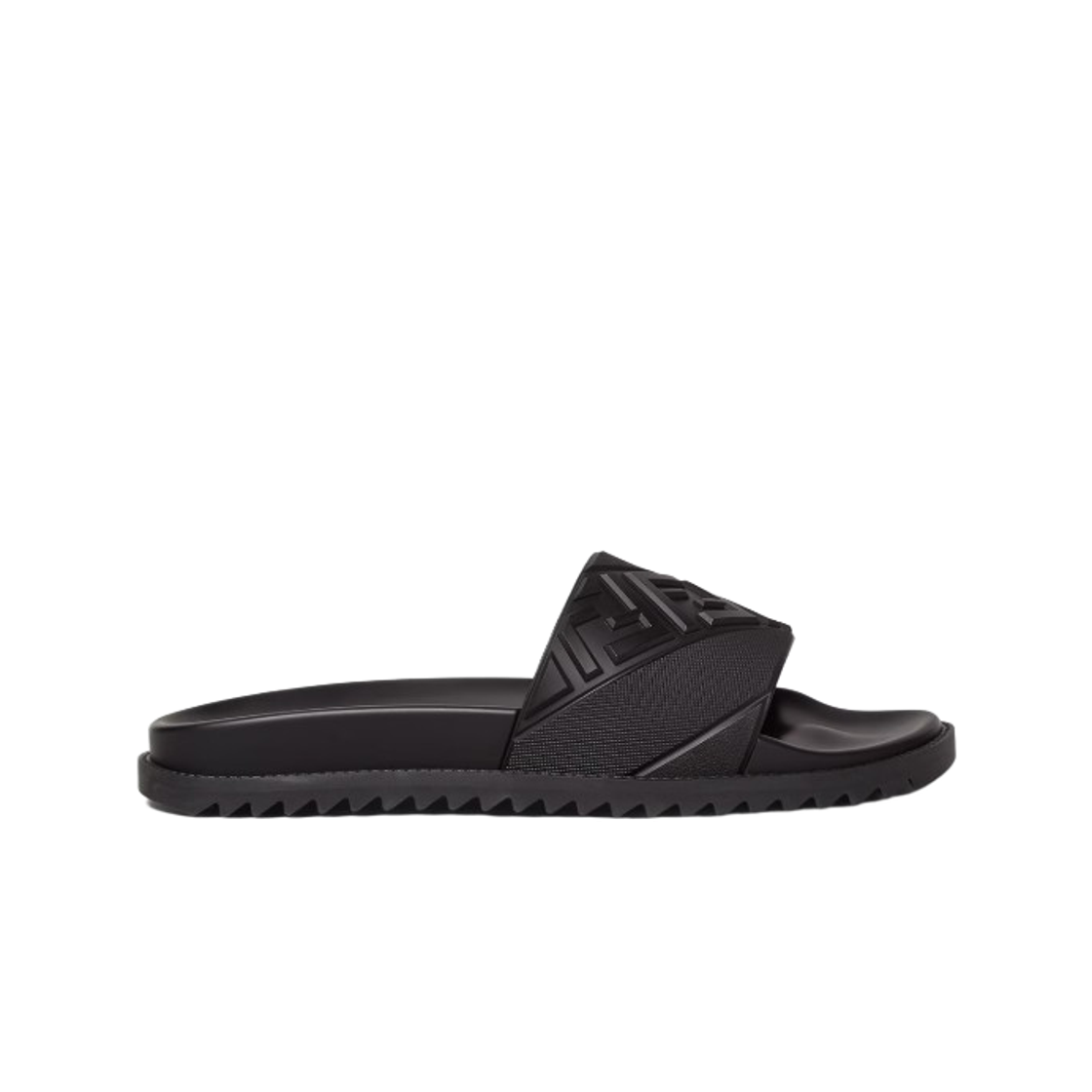 펜디 러버 슬라이드 블랙(Fendi Rubber Slides Black)