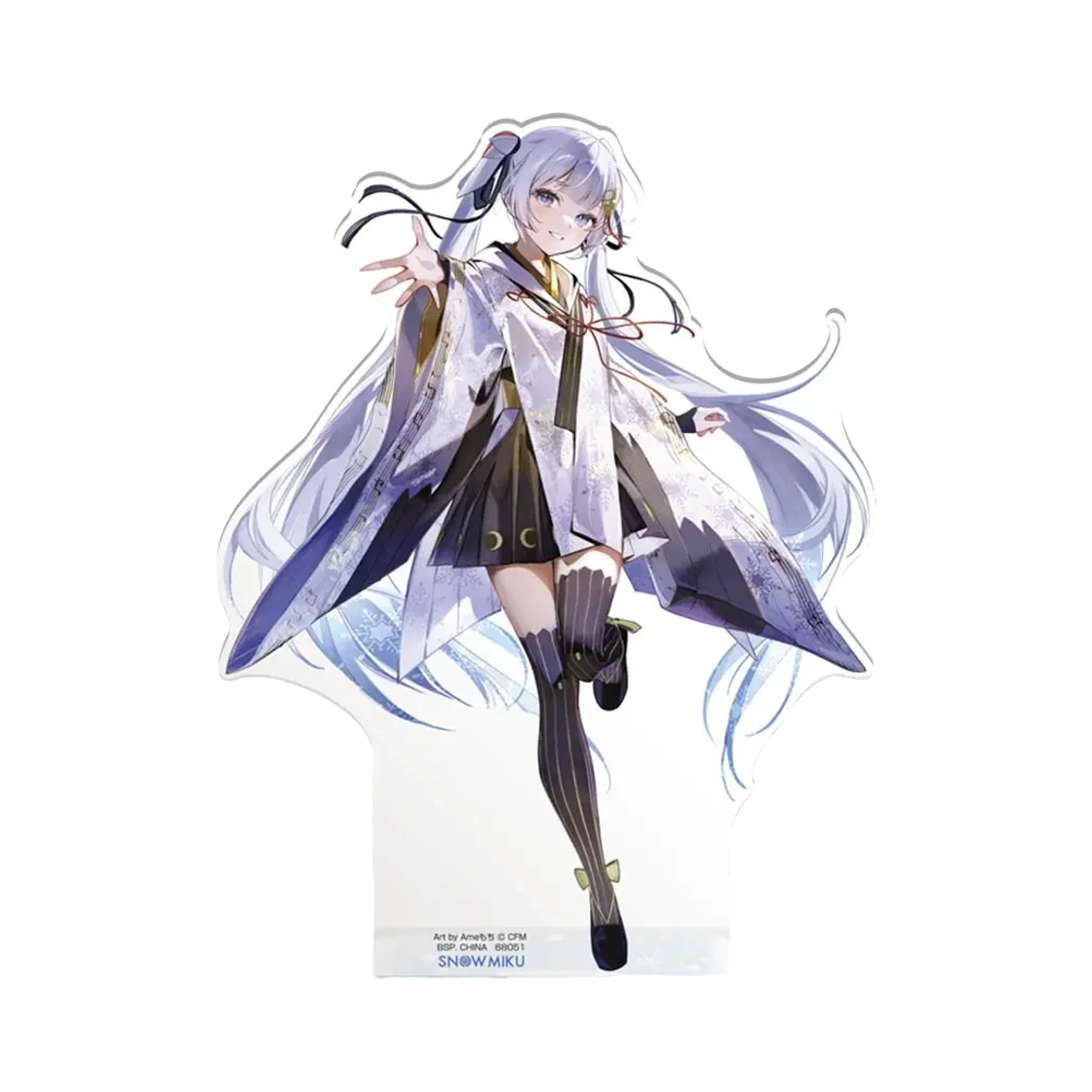 - Bandai Ichiban Kuji Snow Miku Snow Miku All Stars J Prize Snow Miku 2018 Big Acrylic Stand