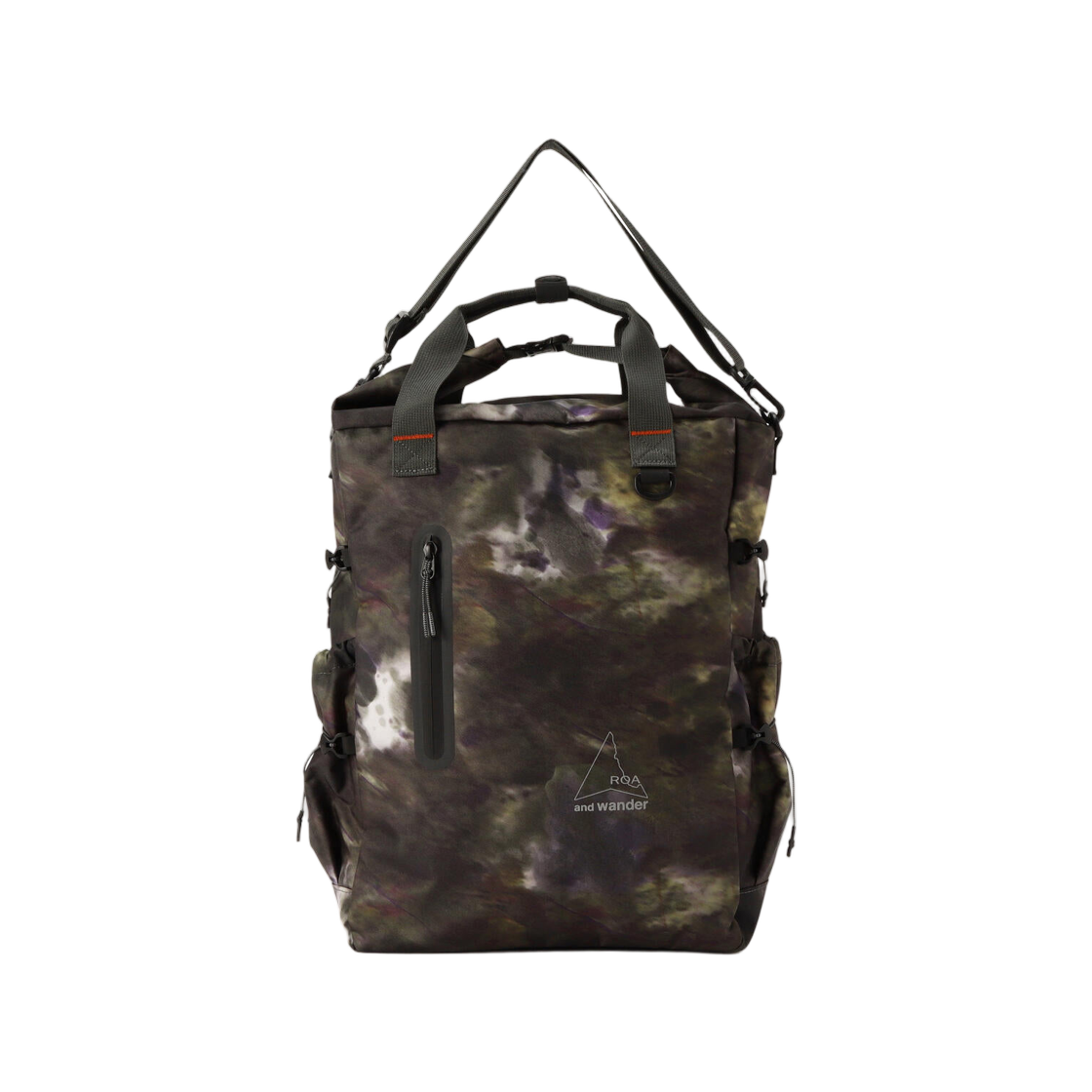 로아 x 앤드 원더 투웨이 토트백 카모플라주 카모(ROA x And Wander 2Way Tote Bag Camouflage Camo)