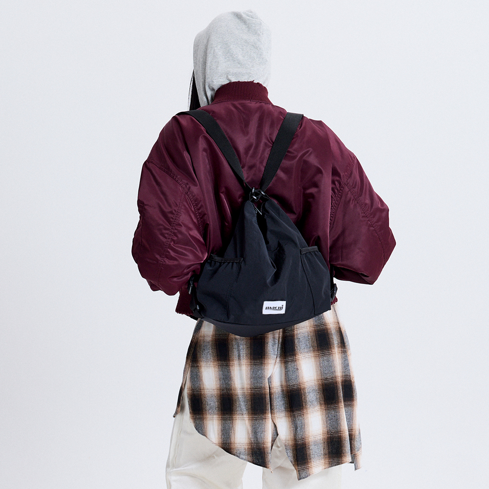 마크니 유틸리티 숄더백 블랙(MACNI Utility Shoulder Bag Black) - 3
