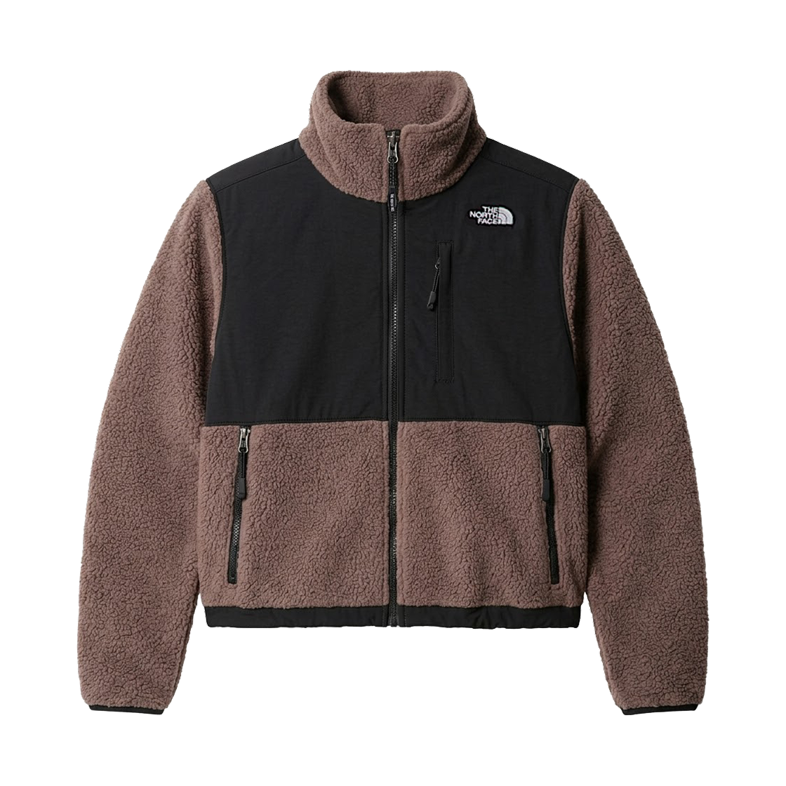 NF0A88YRCAI (W) The North Face Retro Denali Jacket Tawny Quartz TNF Black