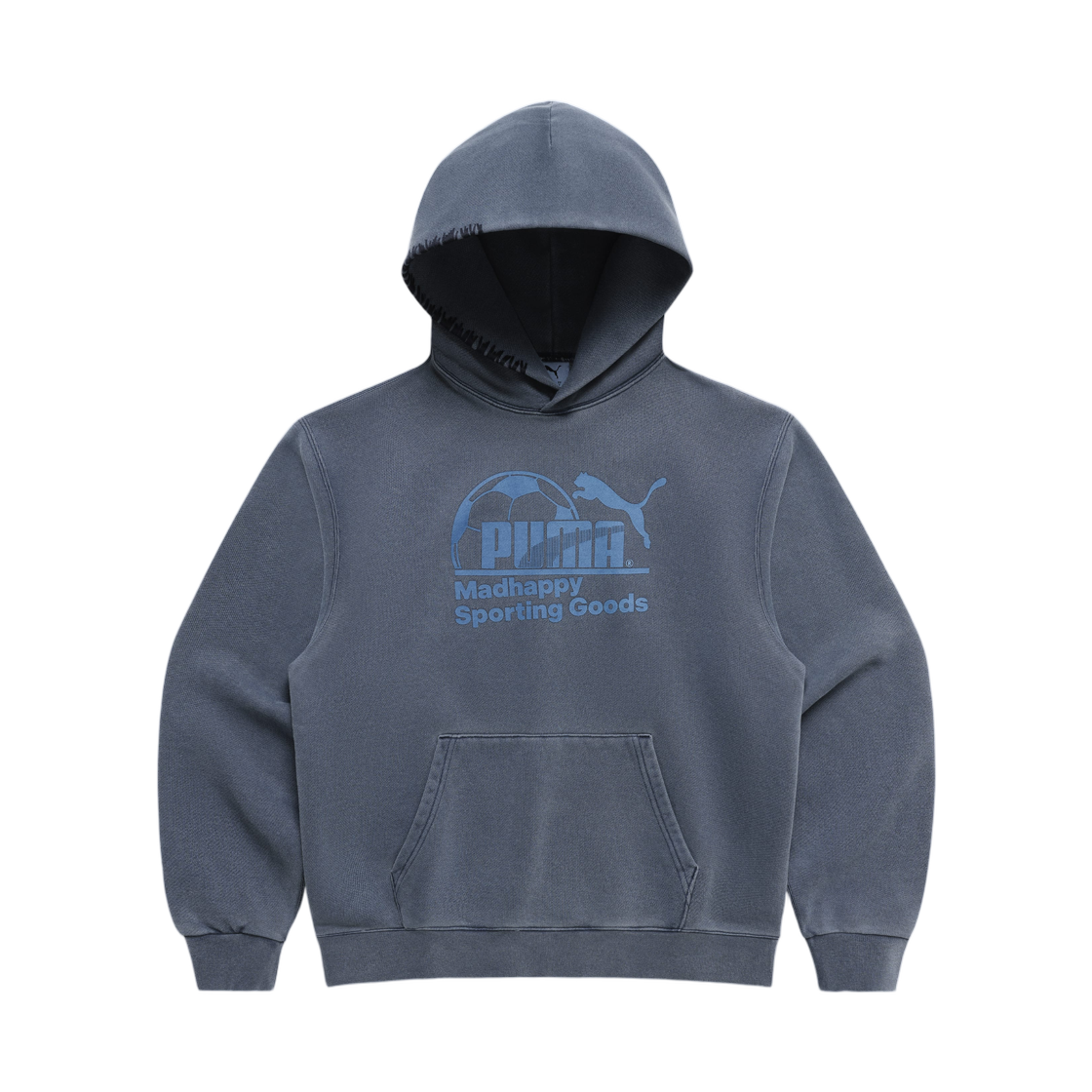 푸마 x 매드해피 플리스 후드 네이비(Puma x Madhappy Fleece Hoodie Navy) - 1