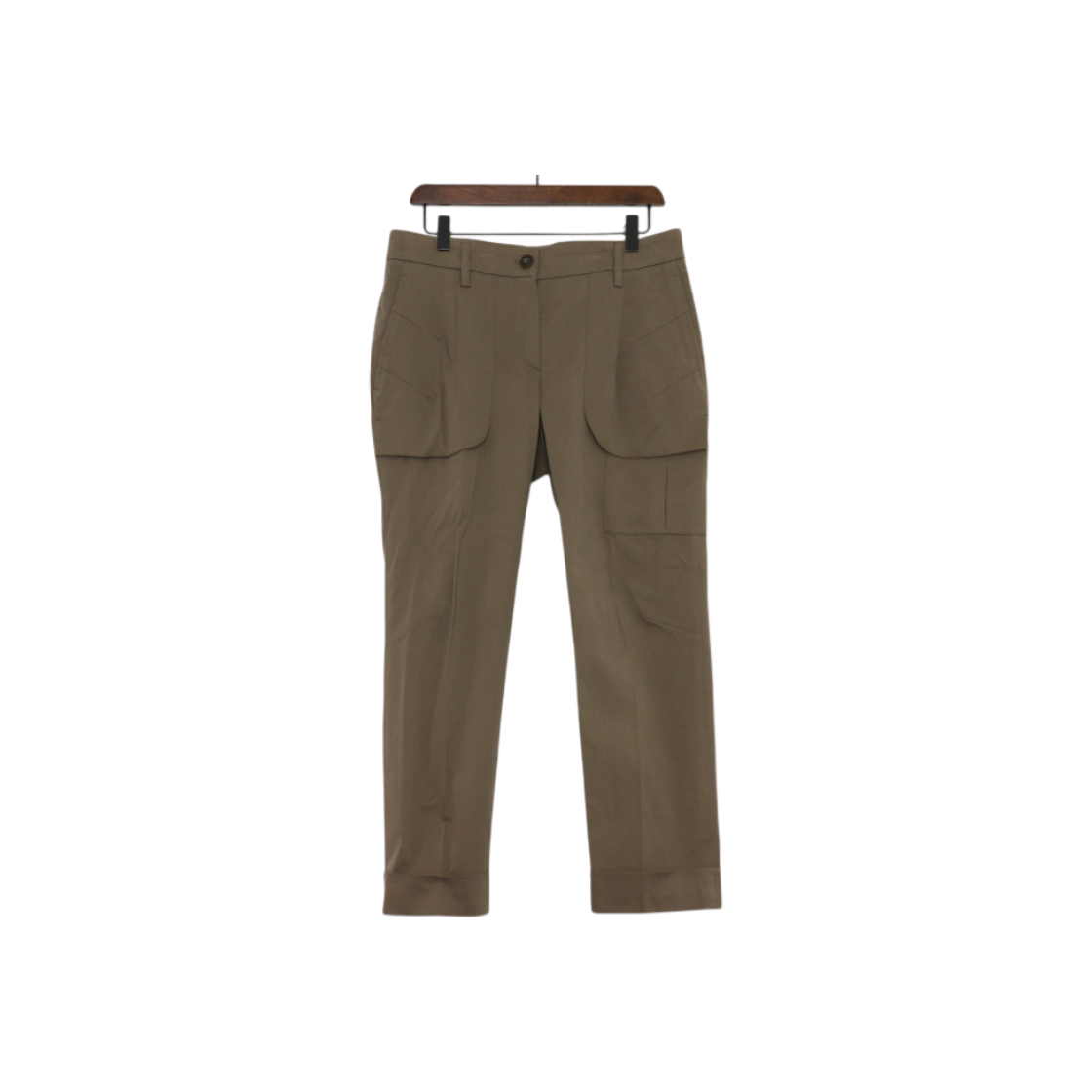 IT9CH6HK6PDK Brunello Cucinelli Women's Brown Cotton Cargo Pants
